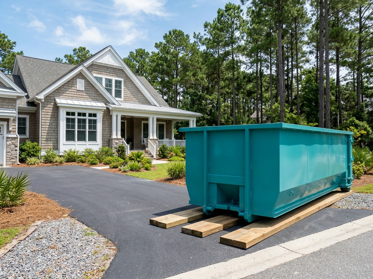 On Time Dumpster Rental delivery in Waynesville, NC